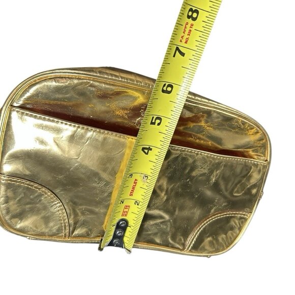 Coach Gold Metallic Make Up/Cosmetic Bag. Limited Edition. - Picture 9 of 13